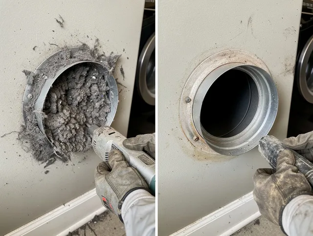 Professional clogged vent cleaning by Miami Gardens Dryer Vent Cleaning in Miami Gardens