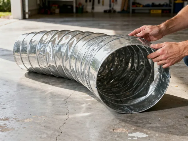 Miami Gardens Dryer Vent Cleaning specialist using advanced equipment for thorough duct cleaning in Miami Gardens